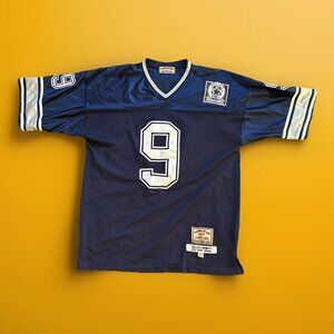 Jeff Hamilton Dallas Cowboys Tony Romo #9 Mens Sz 2XL Short Sleeve V Neck Jersey